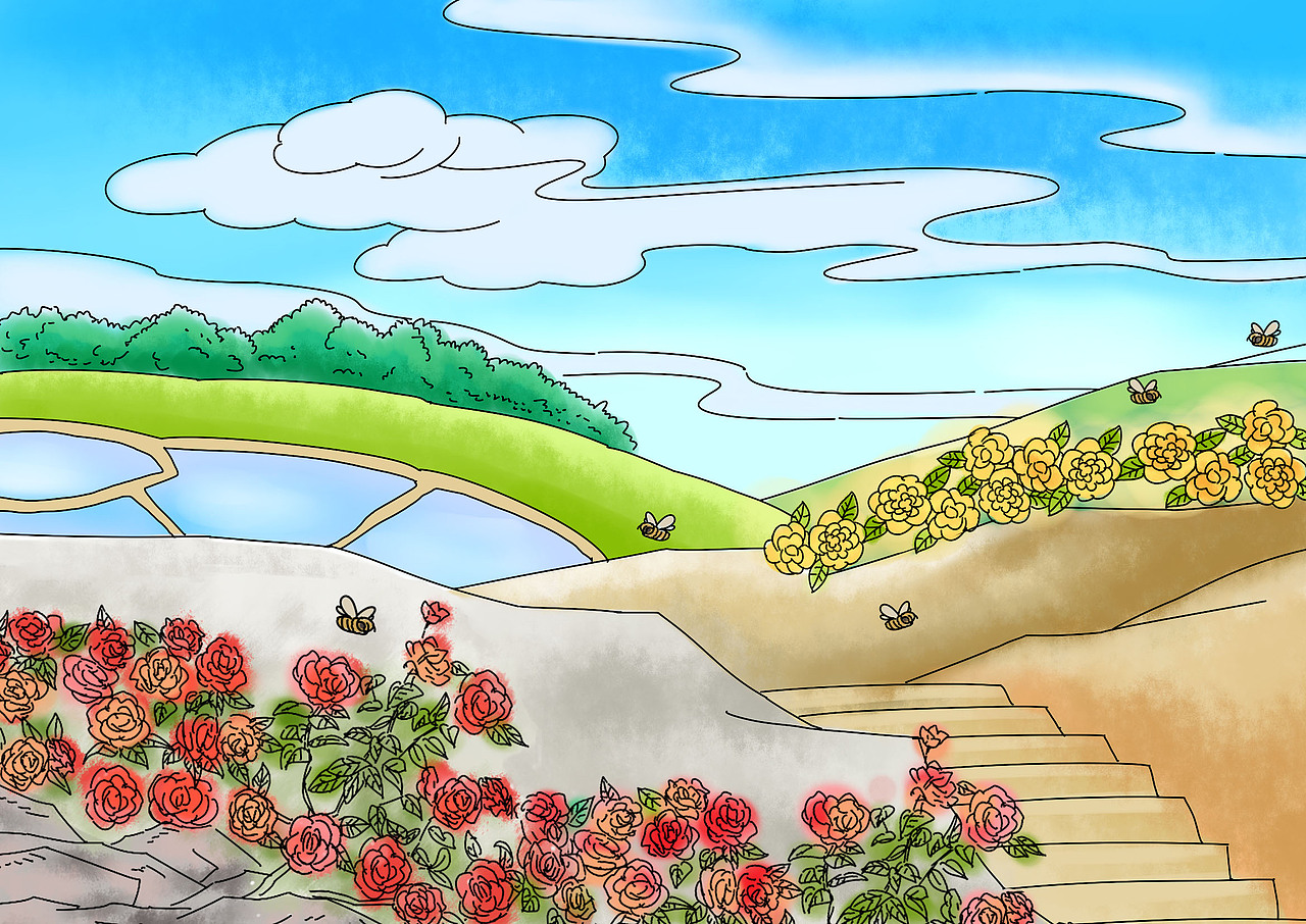 古诗插画（图ZNzY4MjMyNDA=） - 商业插画 - 站酷设计师Koey位移原创素材 - 站酷ZCOOL