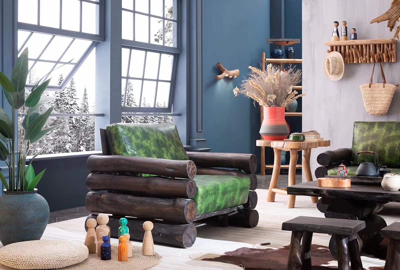 原生态自然风景家具