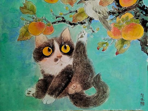 最近画的猫咪 希望大家喜欢