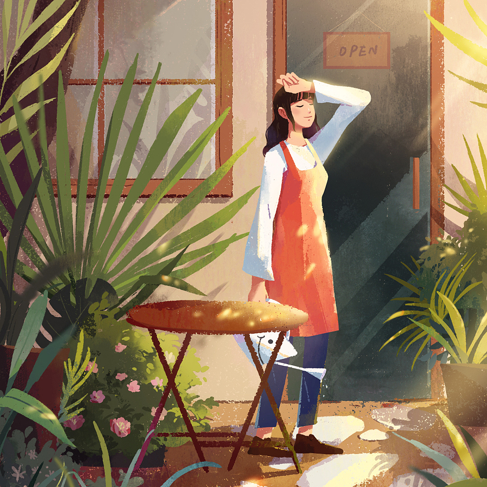 花园（图ZMjEwNTA0Mzgw） - 创作习作 - 站酷设计师吴草草原创素材 - 站酷ZCOOL