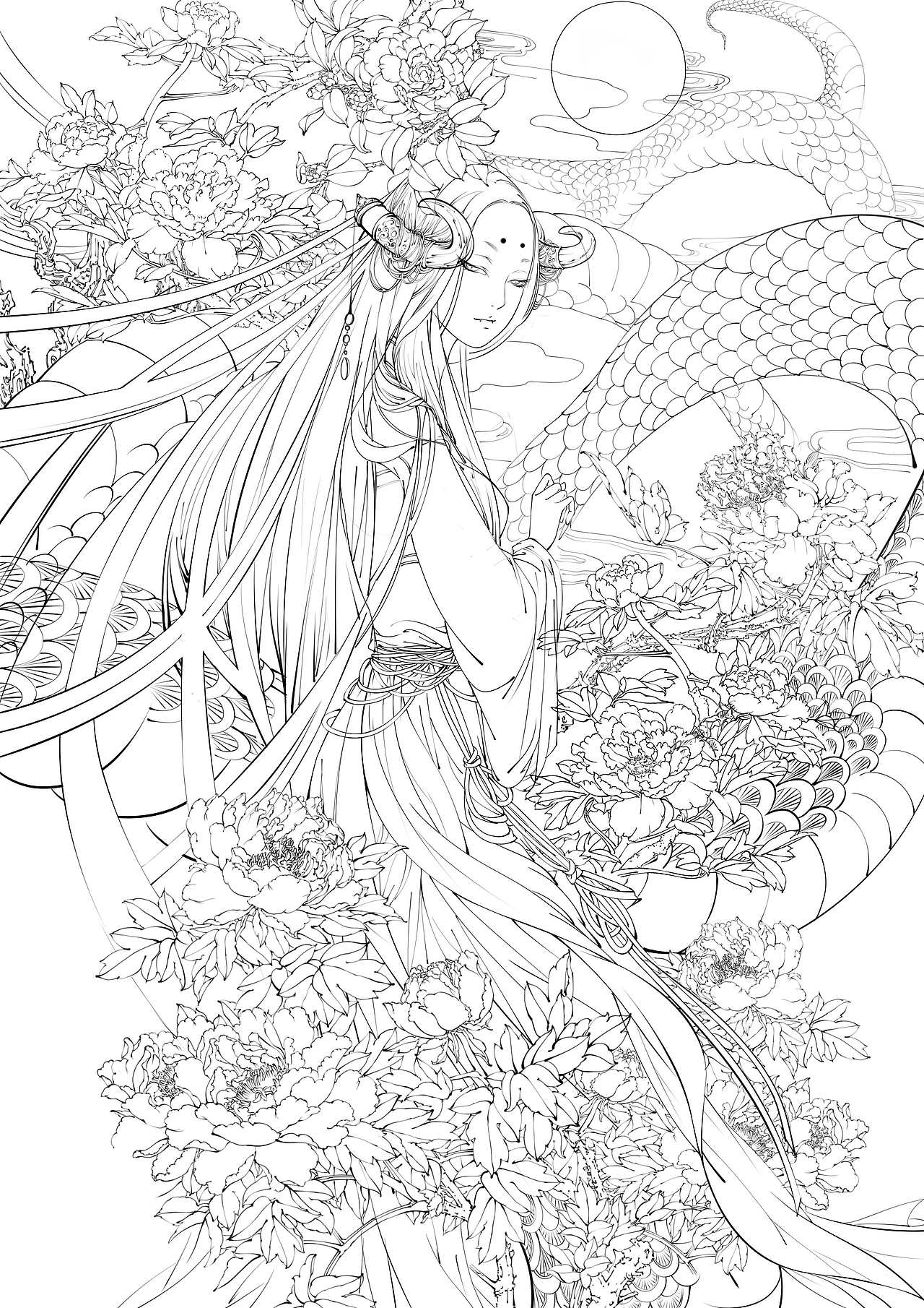 山海经系列——巴蛇（图ZMzc2ODMxMDU2） - 绘本 - 站酷设计师苏子0113原创素材 - 站酷ZCOOL