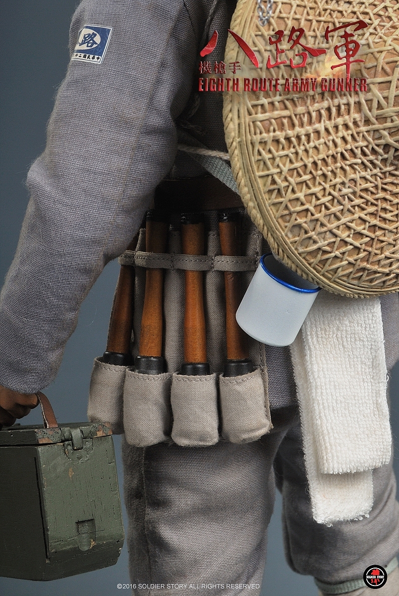 soldierstory新品：1/6 WWII - 八路军机鎗手（图ZMTExMDA0ODY4） - 手办/模玩 - 站酷设计师SoldierStory原创素材 - 站酷ZCOOL