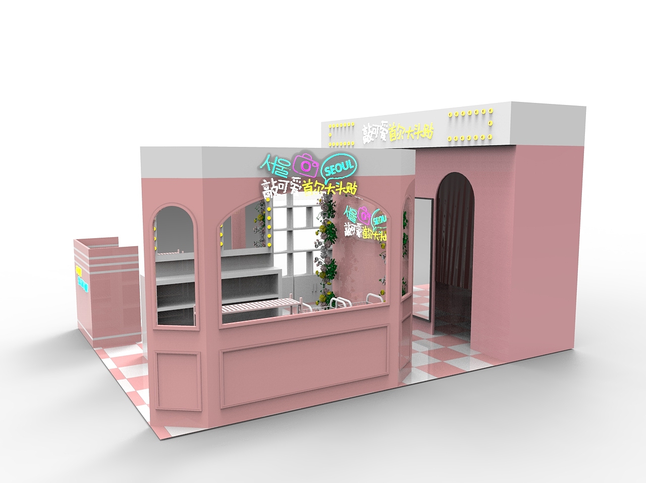 韩国大头贴空间设计