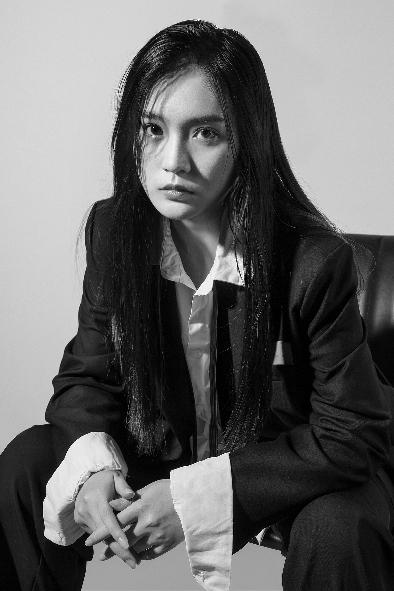 黑白人物写真 | 棚拍摄影（图ZMjc0MTk5NjQ0） - 人像摄影 - 站酷设计师是你熊哥原创素材 - 站酷ZCOOL