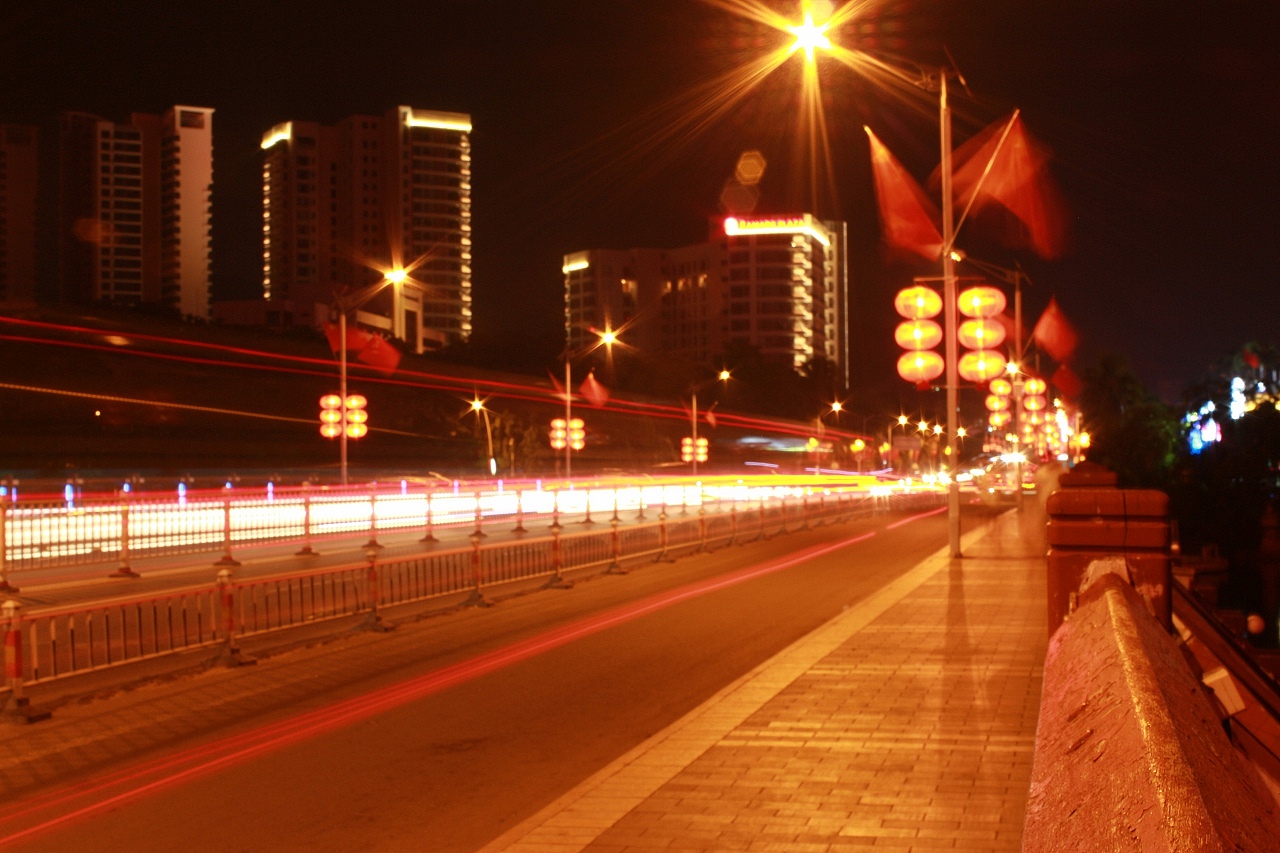 新手摄影!三亚河畔