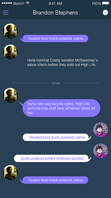 聊天就要有聊天的样子