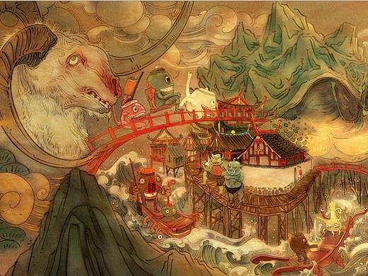 插画项目作品