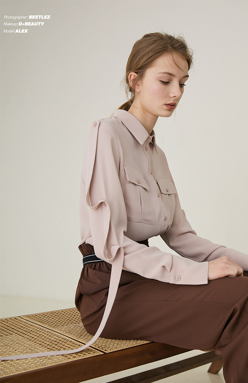 春夏衬衫女装电商拍摄