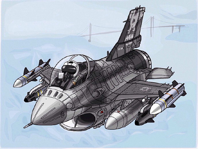 战机漫画|插画|商业插画|speaker丨_原创作品-站酷(zcool)