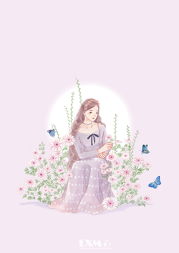 几张少女心（图ZODIwMjYzMTY=） - 创作习作 - 站酷设计师Lxm梅子原创素材 - 站酷ZCOOL