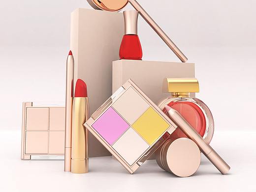 keyshot化妝品臨摹（個人主頁-ZNDExMTY3Mjg=） - 產(chǎn)品 - 站酷設(shè)計師余憶Fiona原創(chuàng)素材 - 站酷ZCOOL