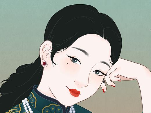 民国阔太，一笑百媚（个人主页-ZNDQ1MTcxNzI=） - 创作习作 - 站酷设计师虎川原创素材 - 站酷ZCOOL