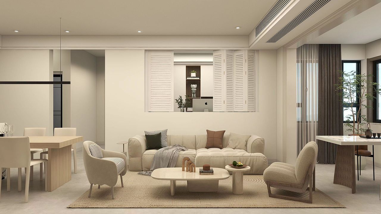 法式奶油风（图ZMzM2MjA0NTQ0） - 家装设计 - 站酷设计师Bowy原创素材 - 站酷ZCOOL