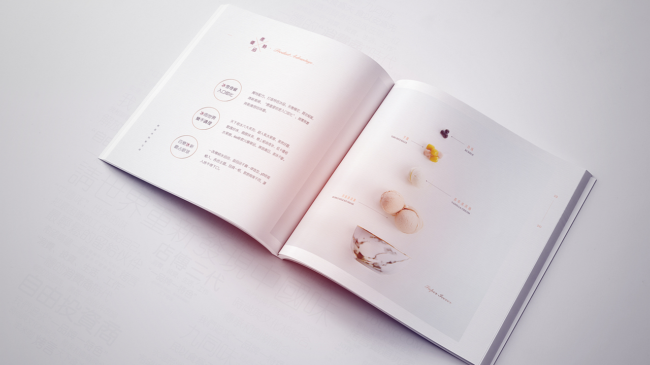 台湾某冰品品牌手册（图ZMTM0MjU5MzQ0） - 书籍/画册 - 站酷设计师HH8658原创素材 - 站酷ZCOOL