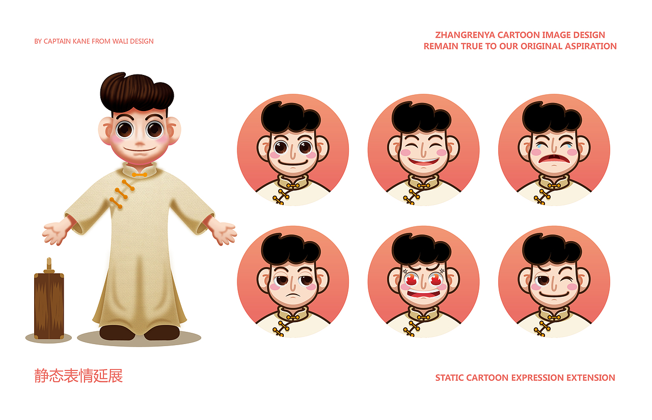 张人亚红色人物IP创意设计大赛（图ZMTk5MjgyNTcy） - IP形象 - 站酷设计师肯恩船长原创素材 - 站酷ZCOOL