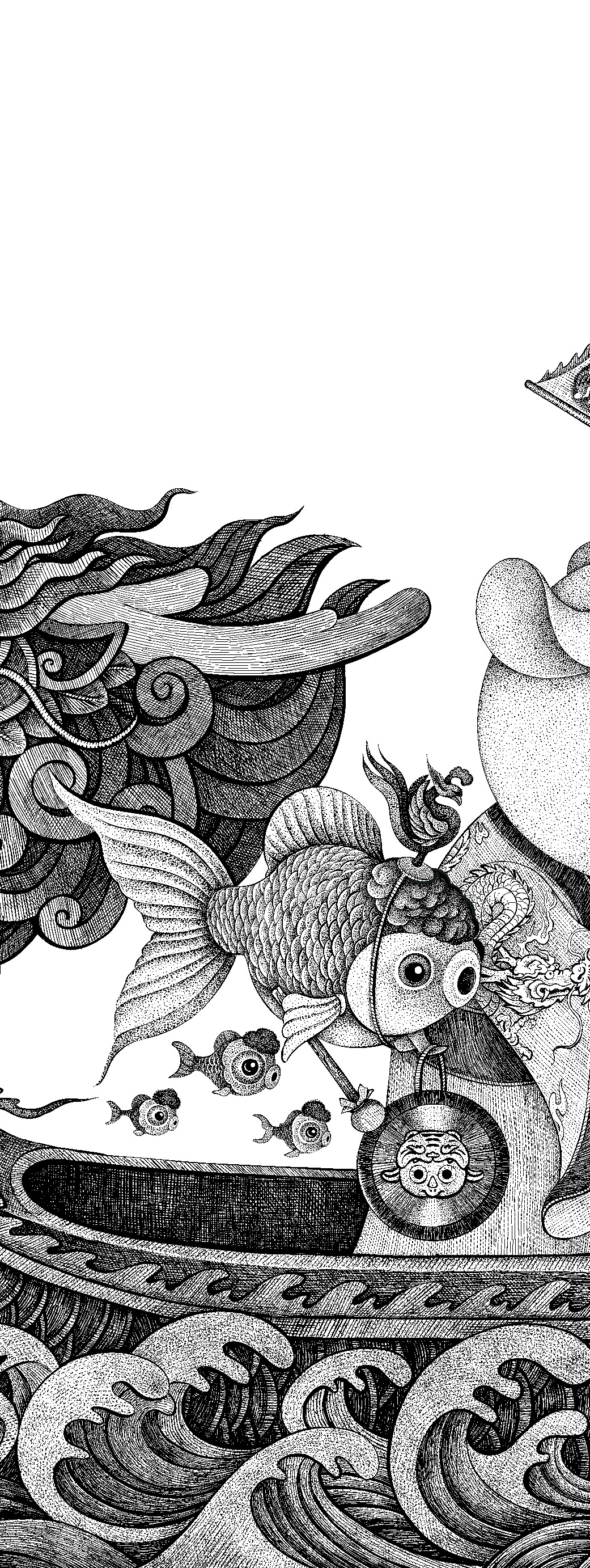 闹龙舟（图ZMjYzMjA2ODA4） - 艺术插画 - 站酷设计师猫站长原创素材 - 站酷ZCOOL