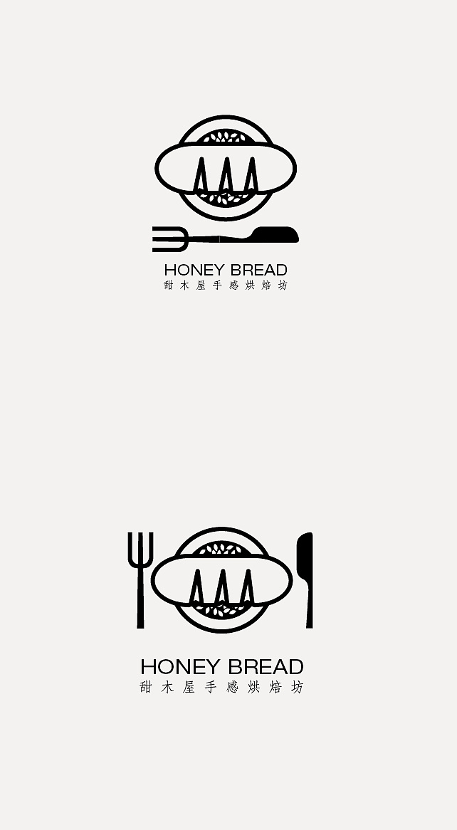 面包店logo