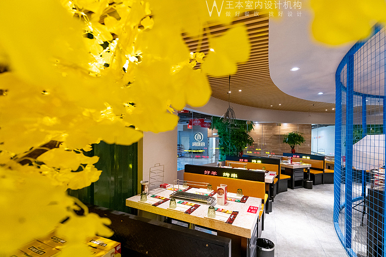 徐州好羊烤串全自动烧烤店装修设计前厅后厨一站式服务