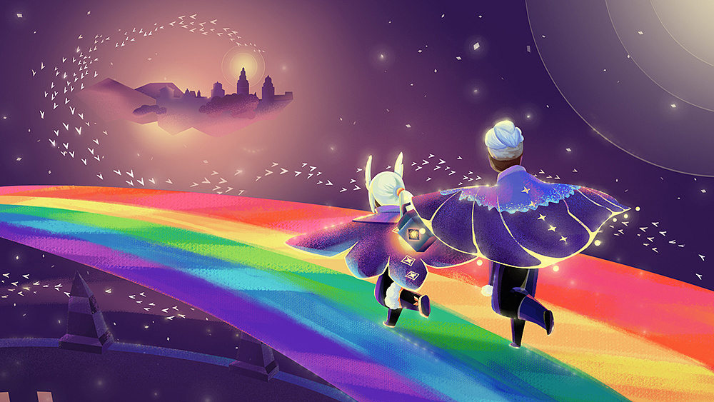 光遇|插画|游戏原画|fall还是fall - 原创作品 - 站酷 (zcool)