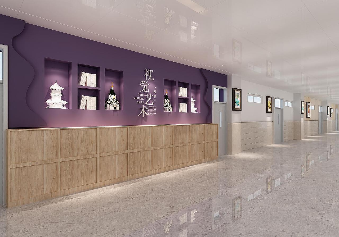 艺术长廊/巢派设计（图ZMjM4Njk1Mzky） - 展陈设计 - 站酷设计师巢派展厅设计原创素材 - 站酷ZCOOL