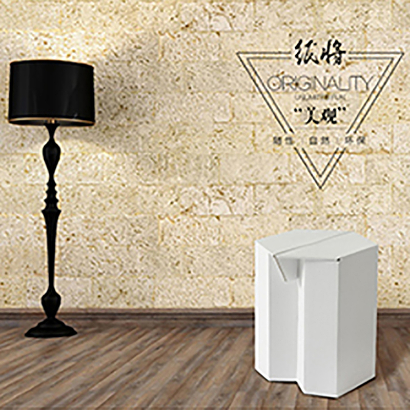 纸匠纸品瓦楞纸六角方凳 | 纸制小矮凳（图ZMjYwMTU1NTY0） - 生活用品 - 站酷设计师PAPERMAKER纸匠原创素材 - 站酷ZCOOL