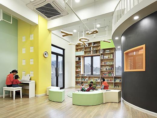 GaceDesign幼儿园早教日托设计：因乐国际儿童成长中心