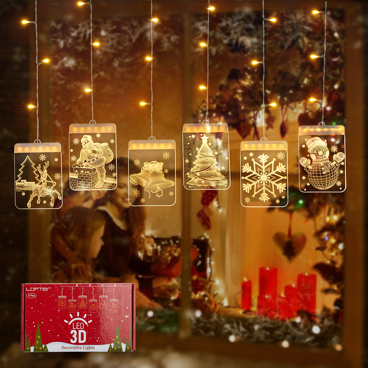 亚马逊图片 节日灯 灯类 装饰灯图片排版