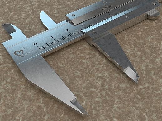 C4D卡尺建模渲染（个人主页-ZMzcyODE2OTY=） - 其他三维 - 站酷设计师飞恒道原创素材 - 站酷ZCOOL