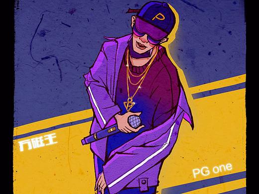 人物插画 中国有嘻哈