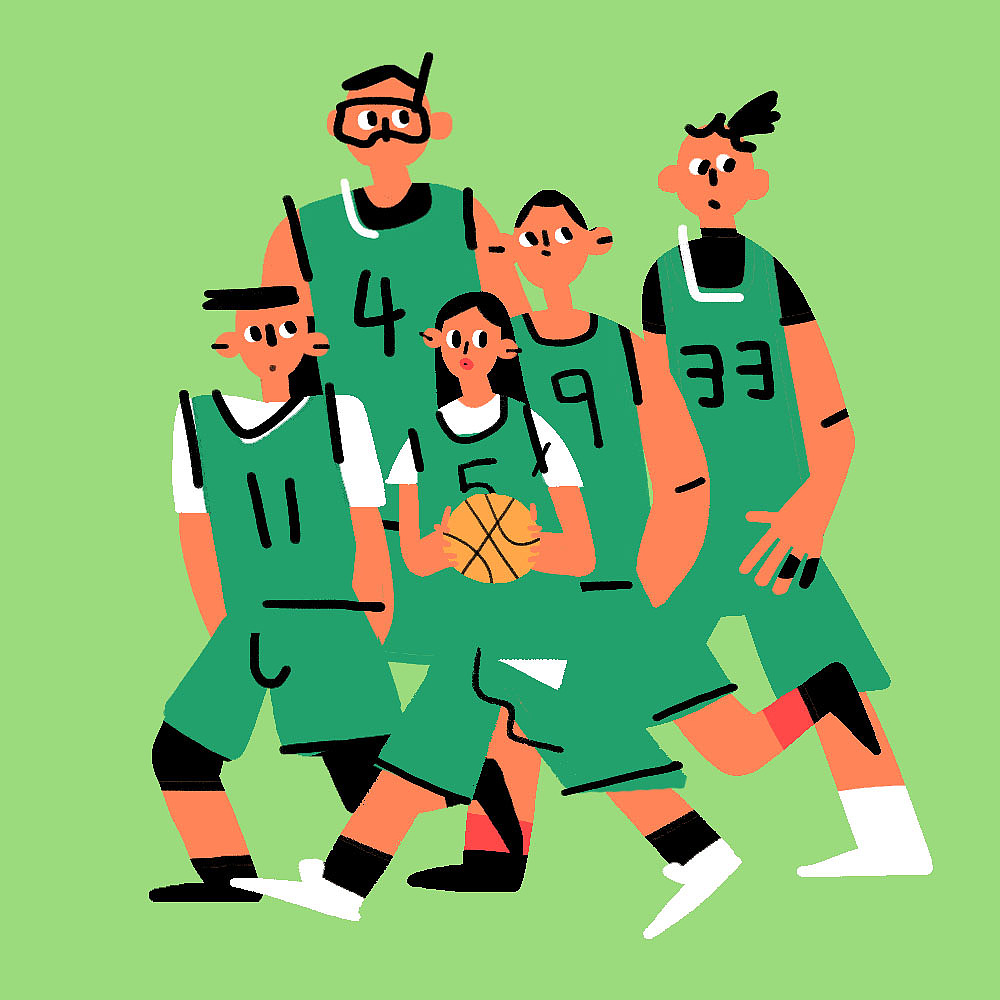 篮球队群头像图片