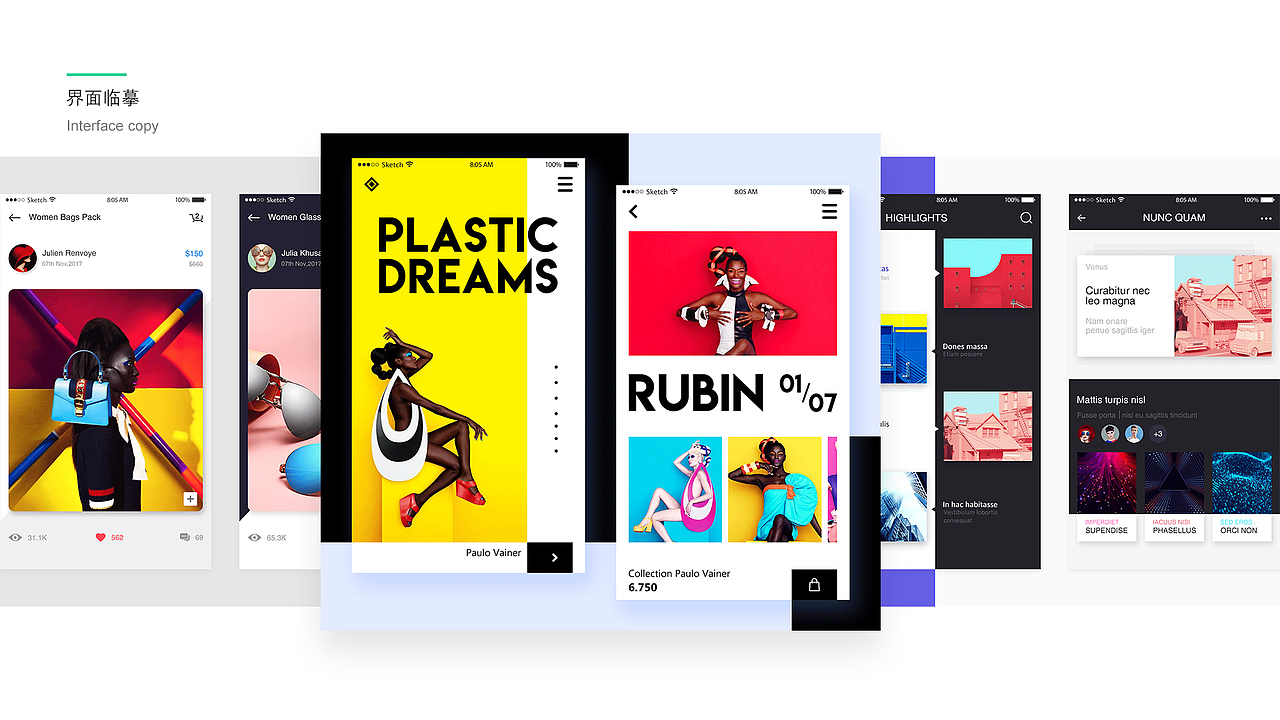 个人简历和作品