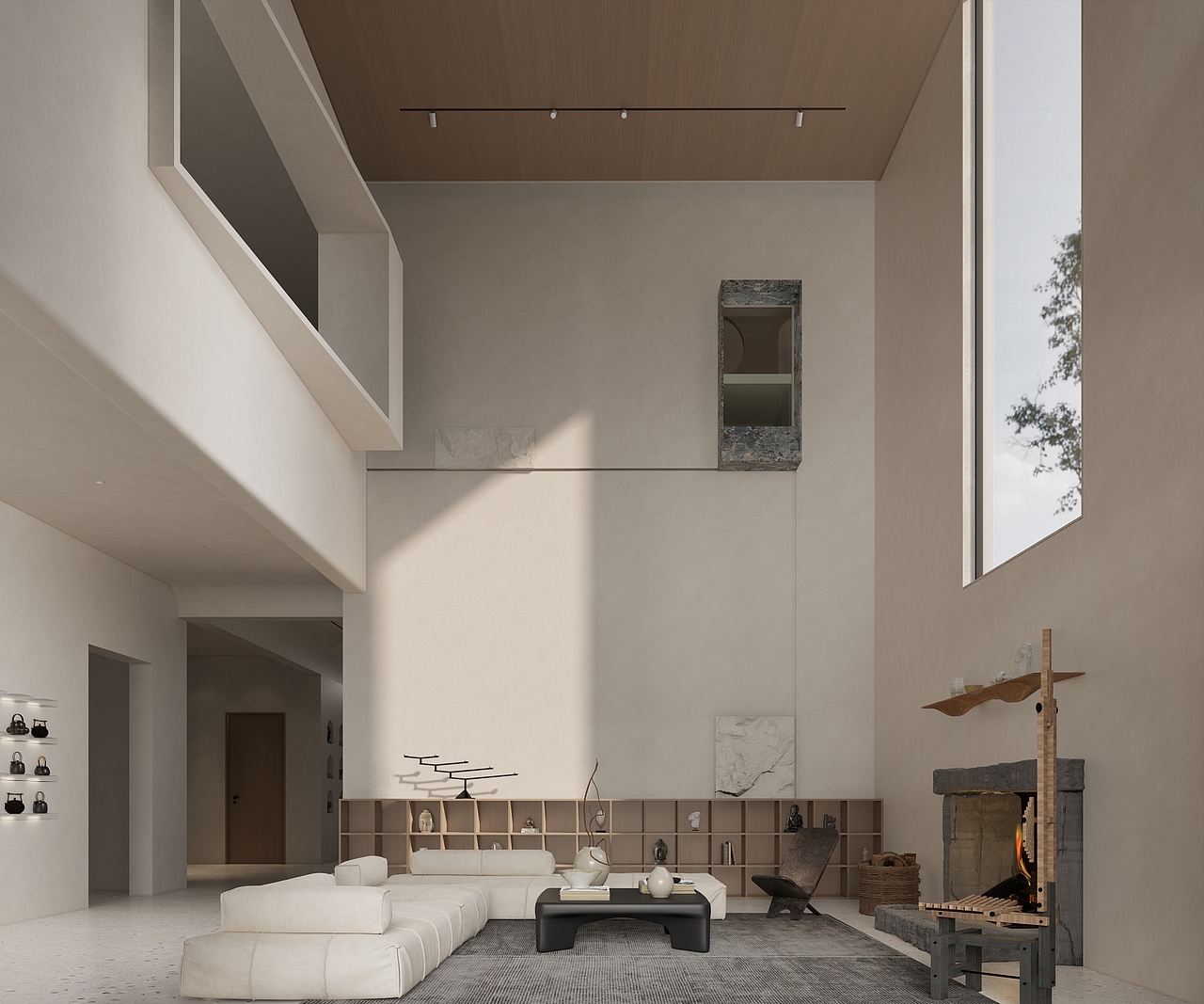 【微视设计&设计管家】1200/长沙/自建别墅/诧寂风（图ZMzQyNDg5Nzc2） - 家装设计 - 站酷设计师微视设计管家原创素材 - 站酷ZCOOL