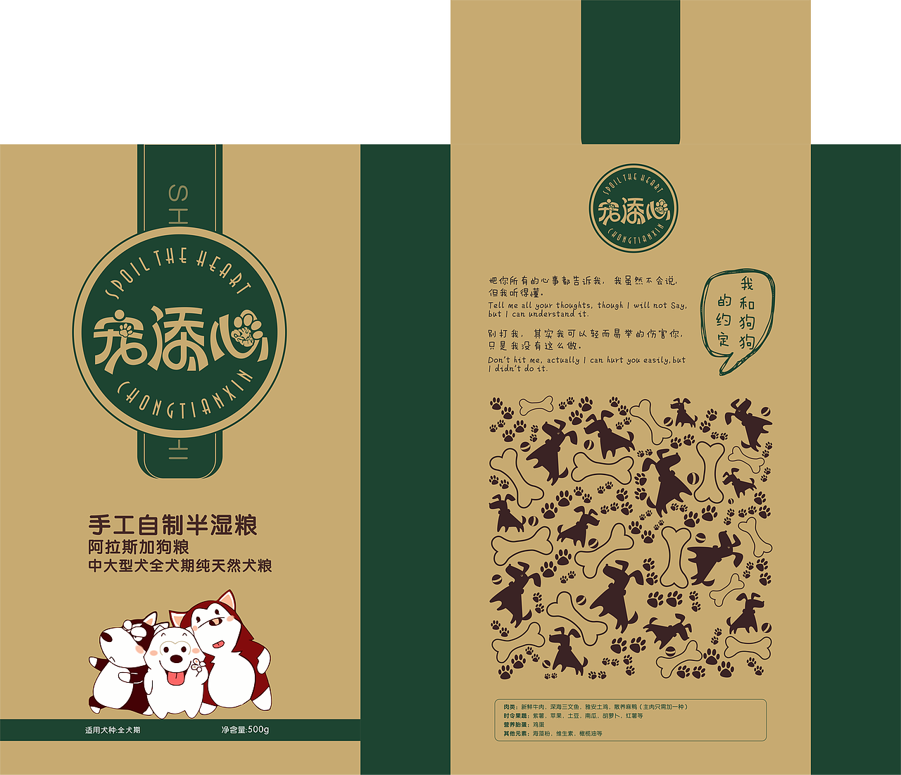 狗粮包装（图ZMTE0MTQ3MjEy） - 包装 - 站酷设计师神的孩子还在跳舞原创素材 - 站酷ZCOOL