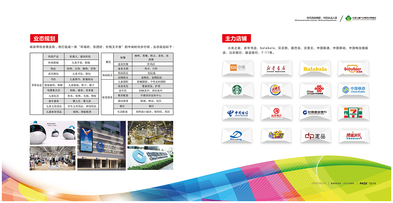 豆丁视觉设计 商业街招商手册 2018.12（图ZMTQ0MzE5MDcy） - 书籍/画册 - 站酷设计师豆丁视觉设计原创素材 - 站酷ZCOOL