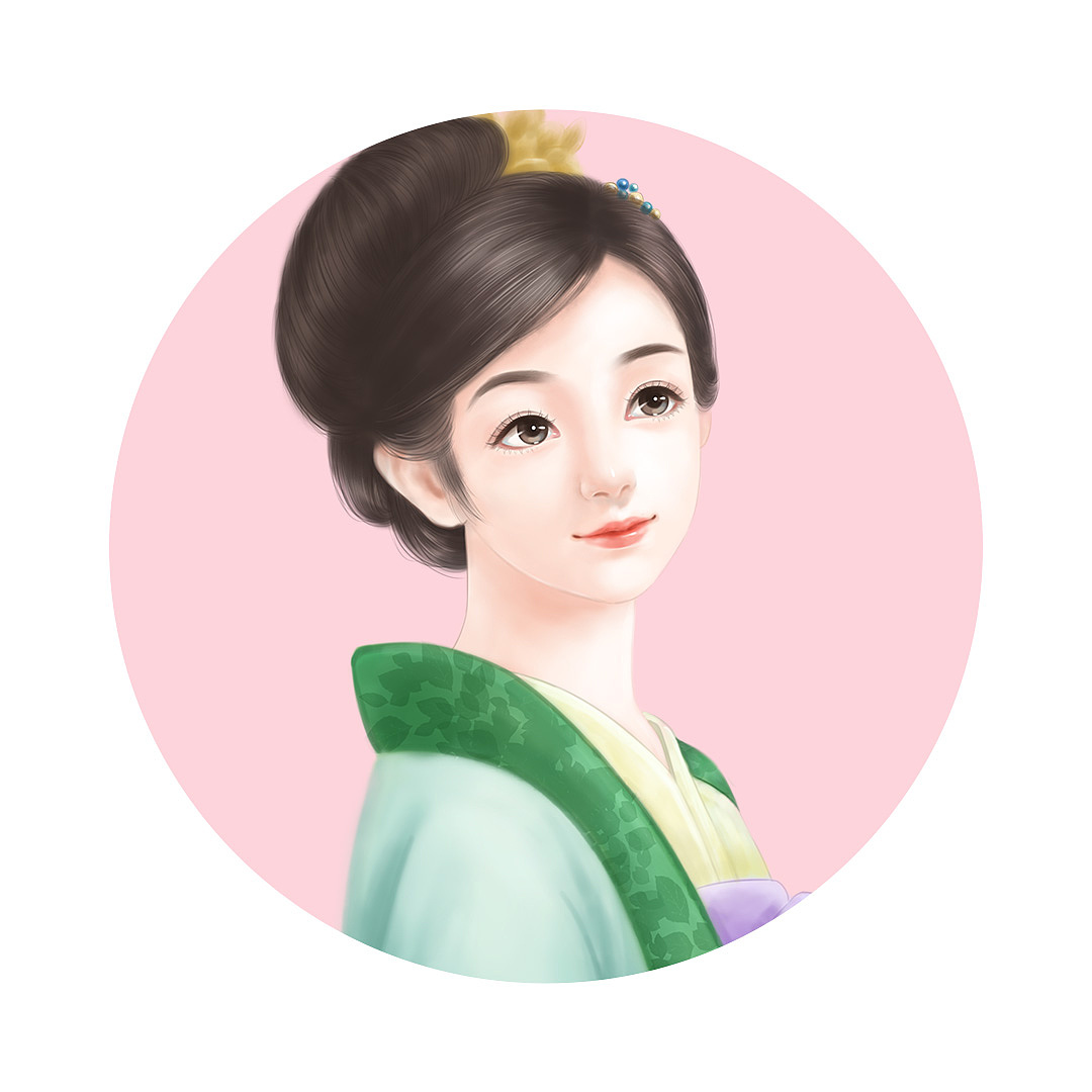 有美一人 清扬婉兮（图ZMjQ5OTM2MDcy） - 创作习作 - 站酷设计师泥巴drawing原创素材 - 站酷ZCOOL