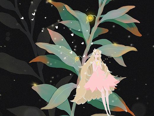 精靈少女（個人主頁-ZNTYxNzA4MzI=） - 創(chuàng)作習(xí)作 - 站酷設(shè)計師LIME小公主原創(chuàng)素材 - 站酷ZCOOL