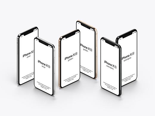 【免费翻墙素材】iPhone-XS-Mockup
