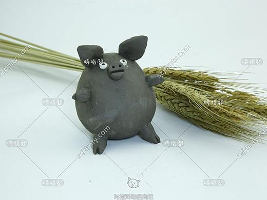 陶艺泥塑作品，DIY陶艺泥塑