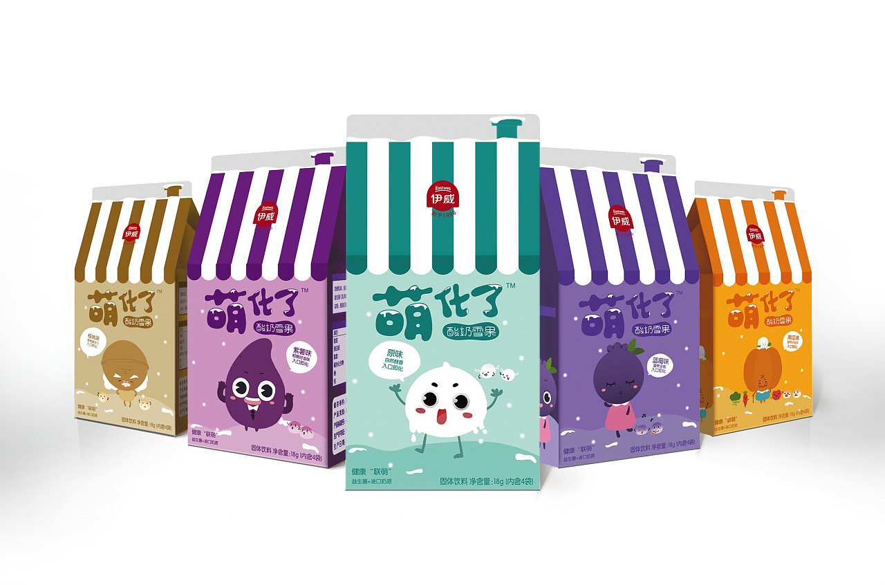 伊威婴幼儿食品包装设计