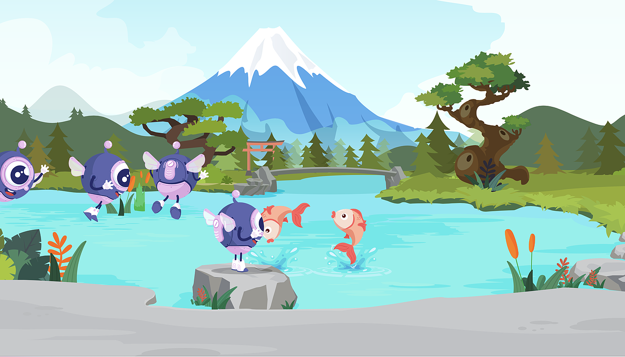 户外场景插画（图ZMjE2Mjc0MDUy） - 商业插画 - 站酷设计师椰耶也烨原创素材 - 站酷ZCOOL