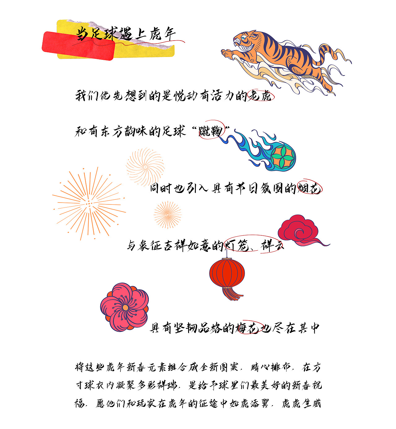 FIFA足球世界｜“虎啸新春”球衣图案设计