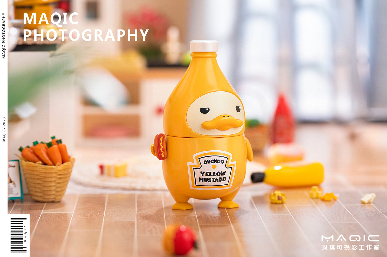 泡泡玛特《DUCKOO厨房大作战》——潮玩盲盒拍摄