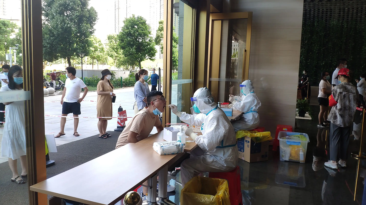 记录生活 2022年疫情抗灾 暖心 大拍小蓝