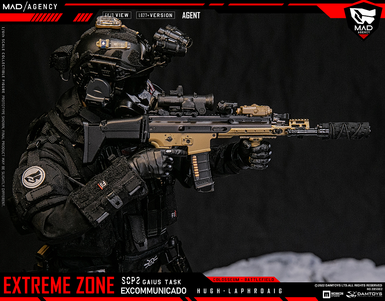 DAMTOYS 1/6原创故事珍藏人偶 极限战境特工 休.拉弗格（图ZMzIyNDQ2Mjgw） - 玩具 - 站酷设计师DAMTOYS原创素材 - 站酷ZCOOL