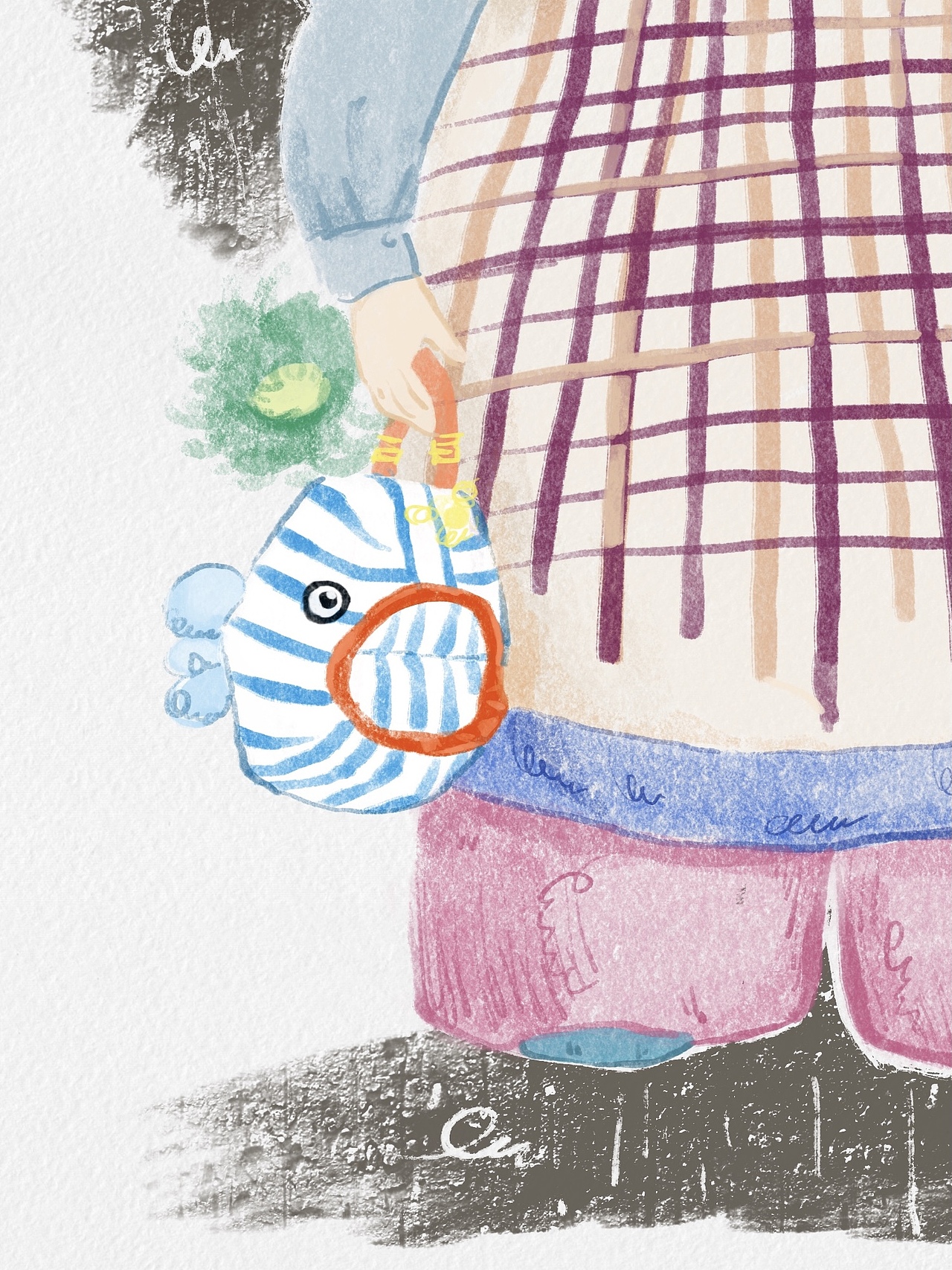 Procreate 人物绘画（图ZMzEwMTU2NzUy） - 创作习作 - 站酷设计师请叫我小鱼大人原创素材 - 站酷ZCOOL