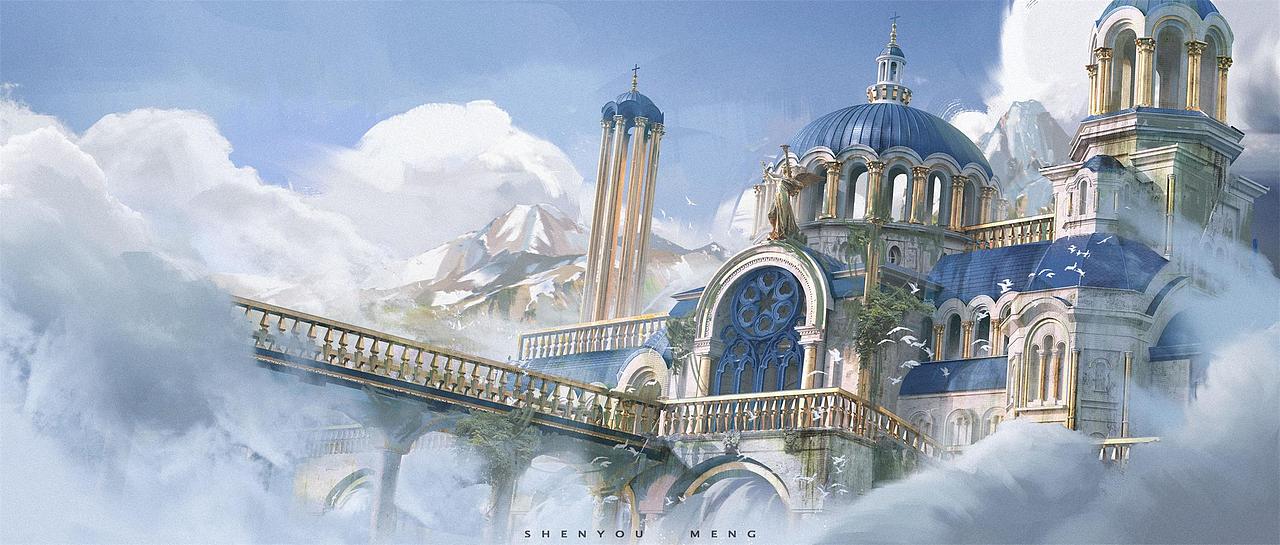 20230217场景练习（图ZMzMxMDM3MzAw） - 建筑/空间 - 站酷设计师孟神佑原创素材 - 站酷ZCOOL