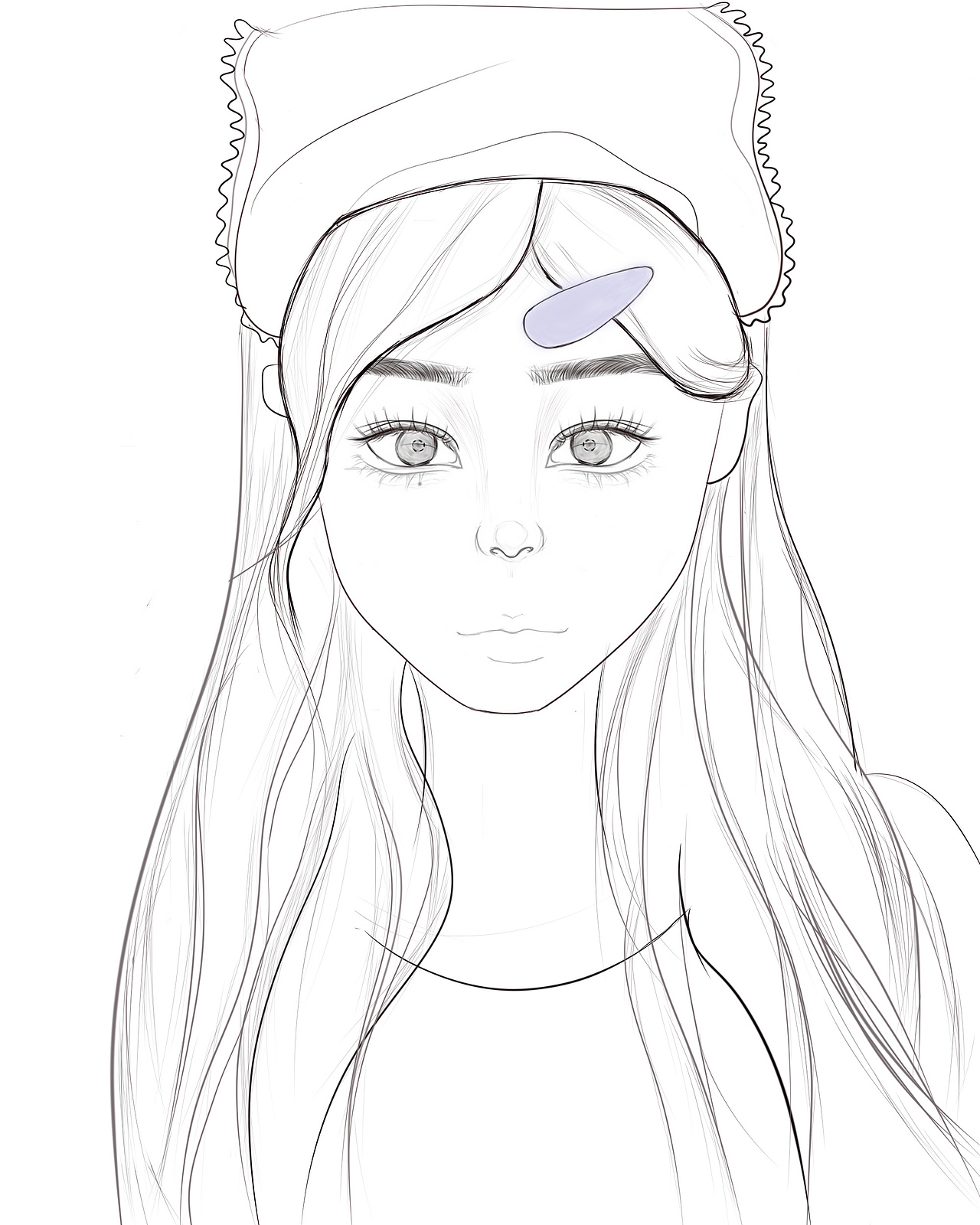 SAI怎么上色啊,小红书没有详细的教程。