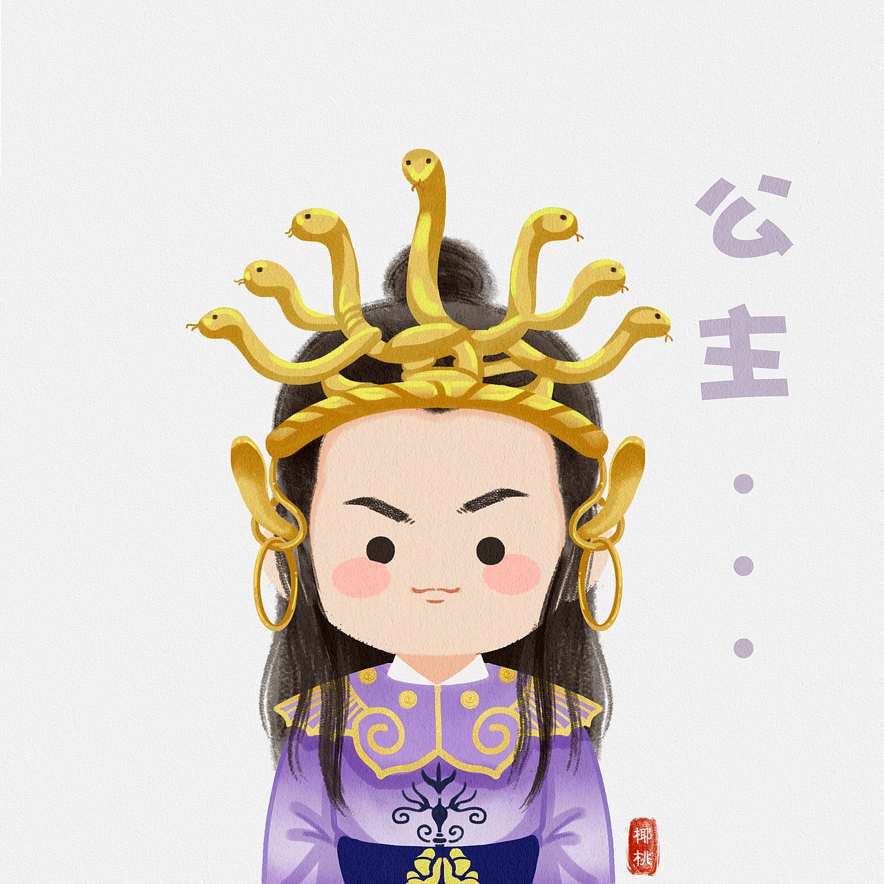 西游记插画小头像