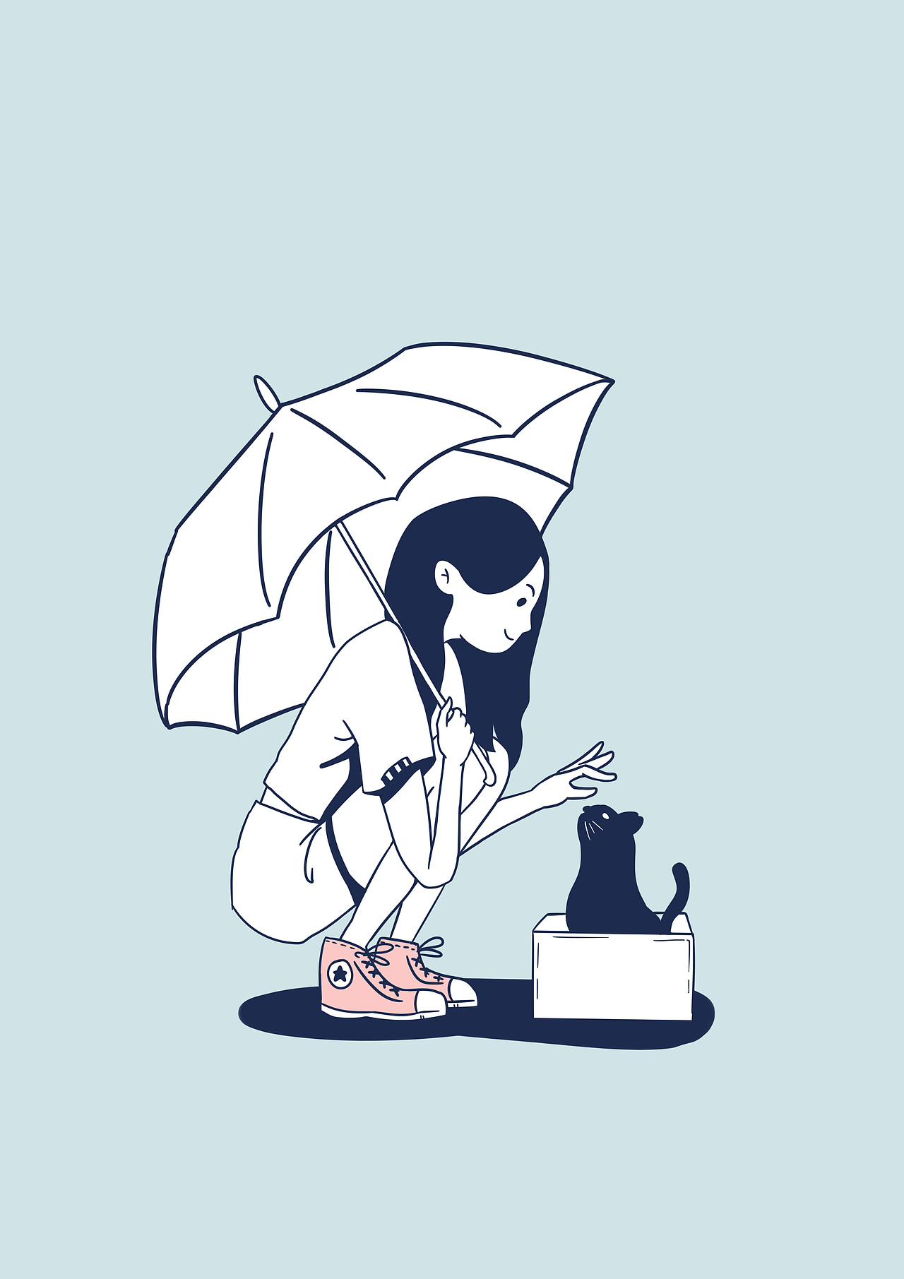 看见求收养的小猫总想逗逗,更想带回家