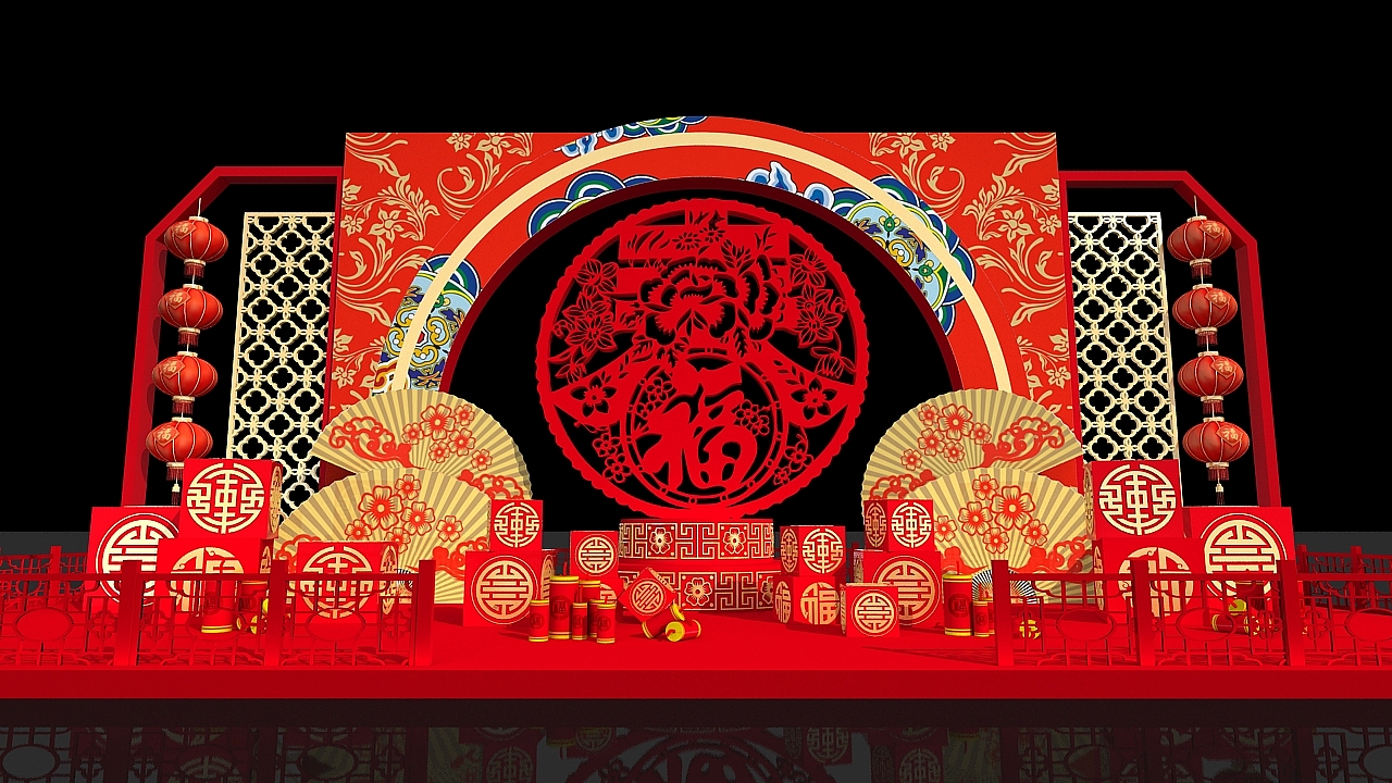 美陈（图ZMTg5ODQzNzcy） - 展陈设计 - 站酷设计师J自在原创素材 - 站酷ZCOOL